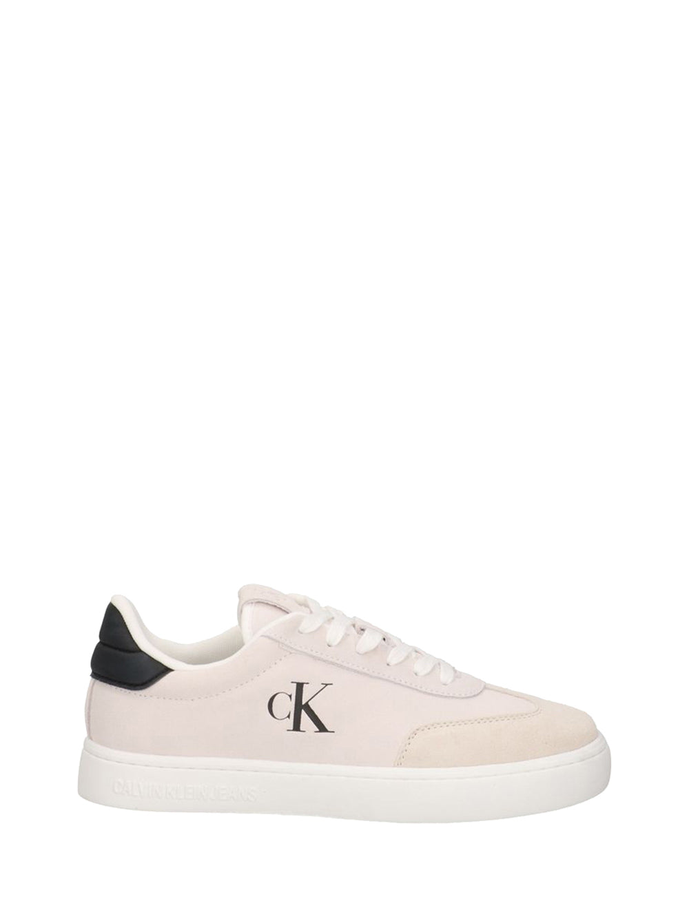 CALVIN CALZATURE Calvin Klein Sneakers Classic Cupsole Mg S Uomo Bianco Bianco/nero