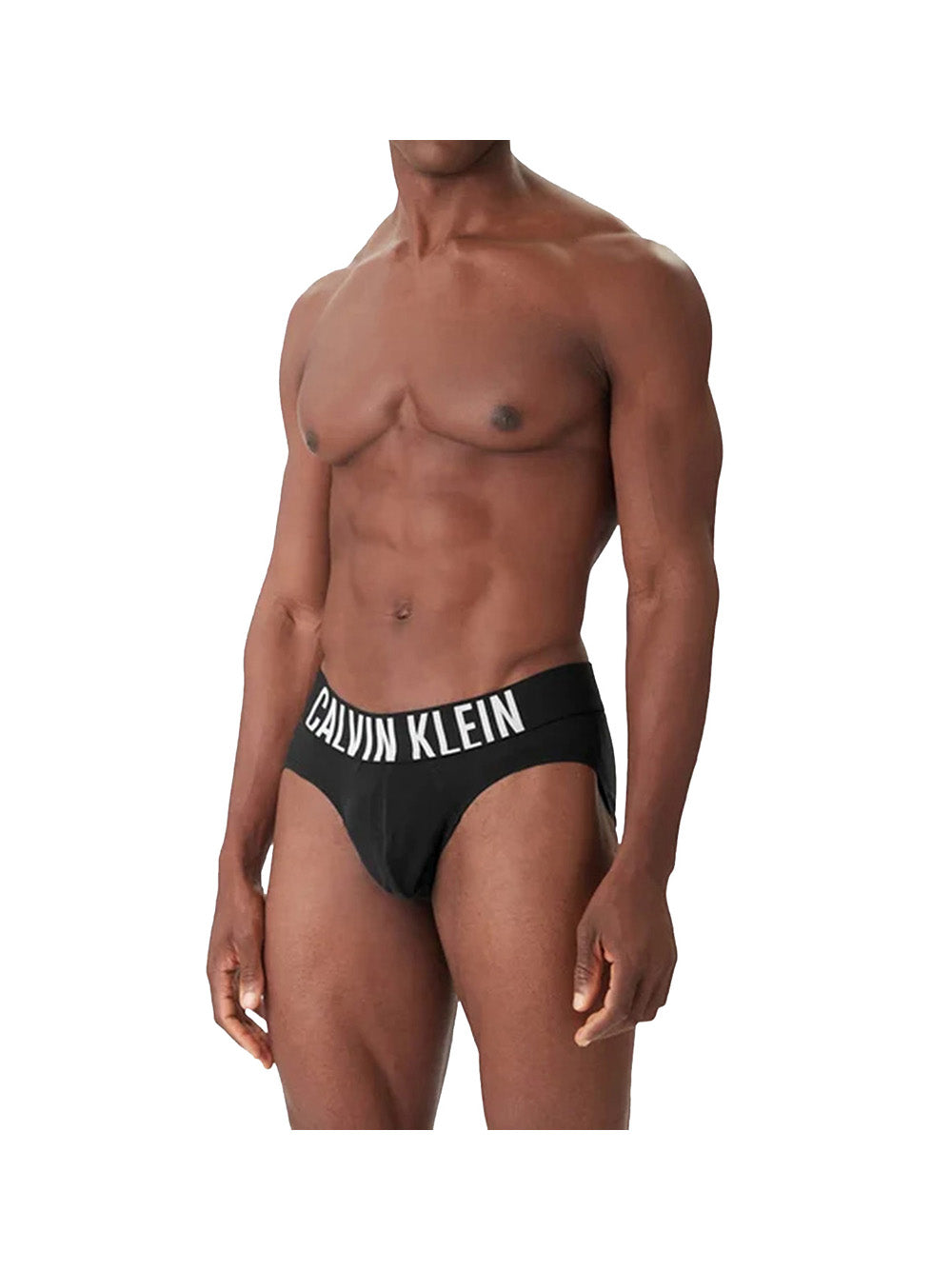 CALVIN UNDERWEAR Slip Calvin Klein 3-Pack - Nero Nero