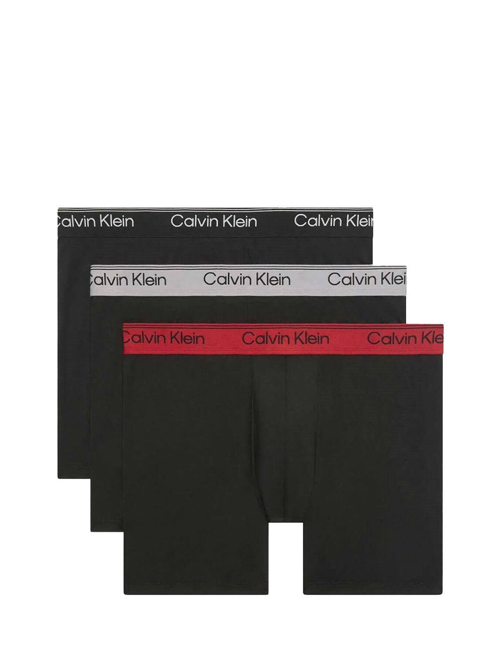 CALVIN UNDERWEAR Boxer Relaxed Fit Calvin Klein 3-Pack - Nero Multicolor