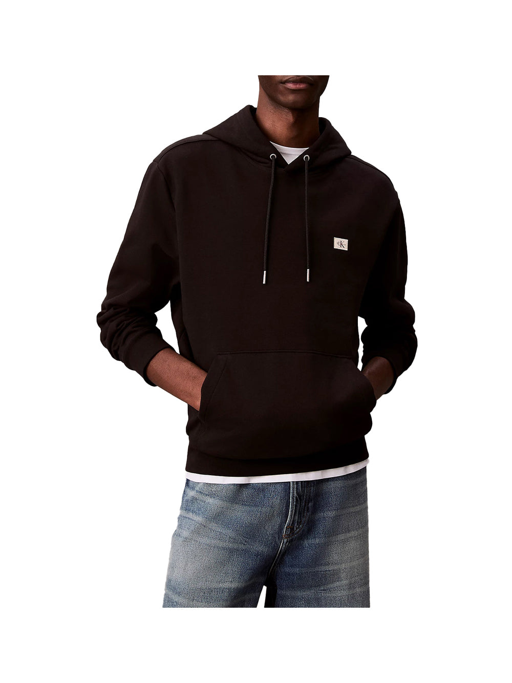 CALVIN2 1USCITA Calvin Klein Ls 350Terry Eu Whsl Felpa Uomo Nero Nero