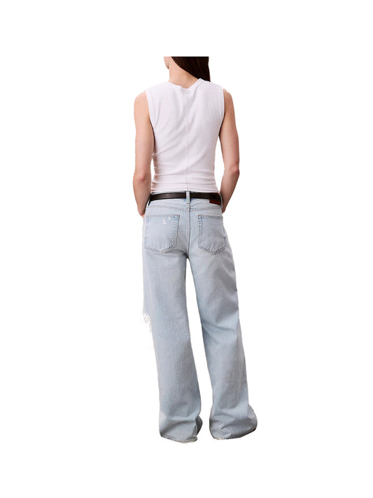 Calvin Klein Baggy Jeans Calvin Klein Low Rise - Denim Chiaro Light Denim