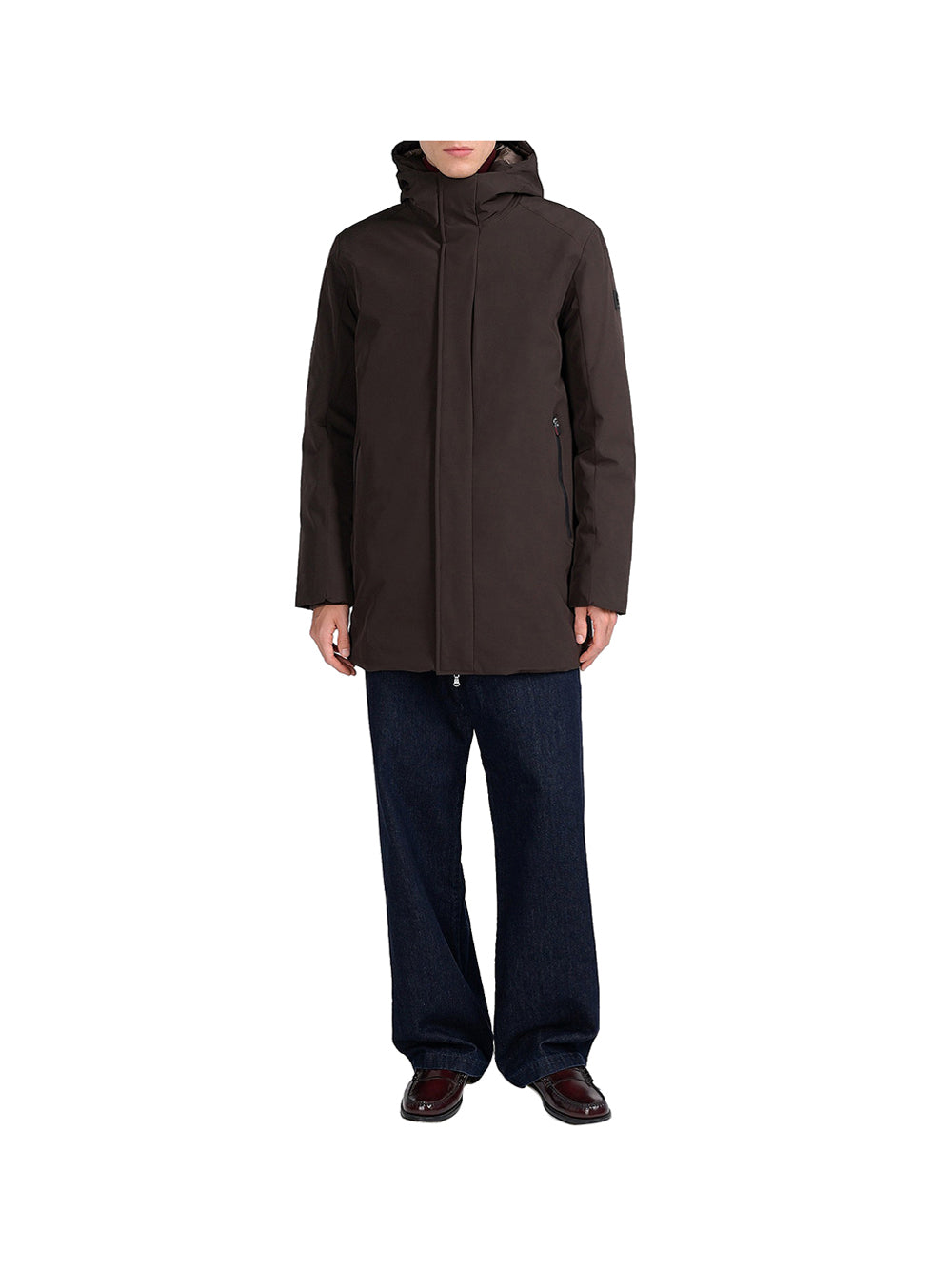 CANADIAN Giubbotto Canadian Parka City - Marrone Nero/marrone