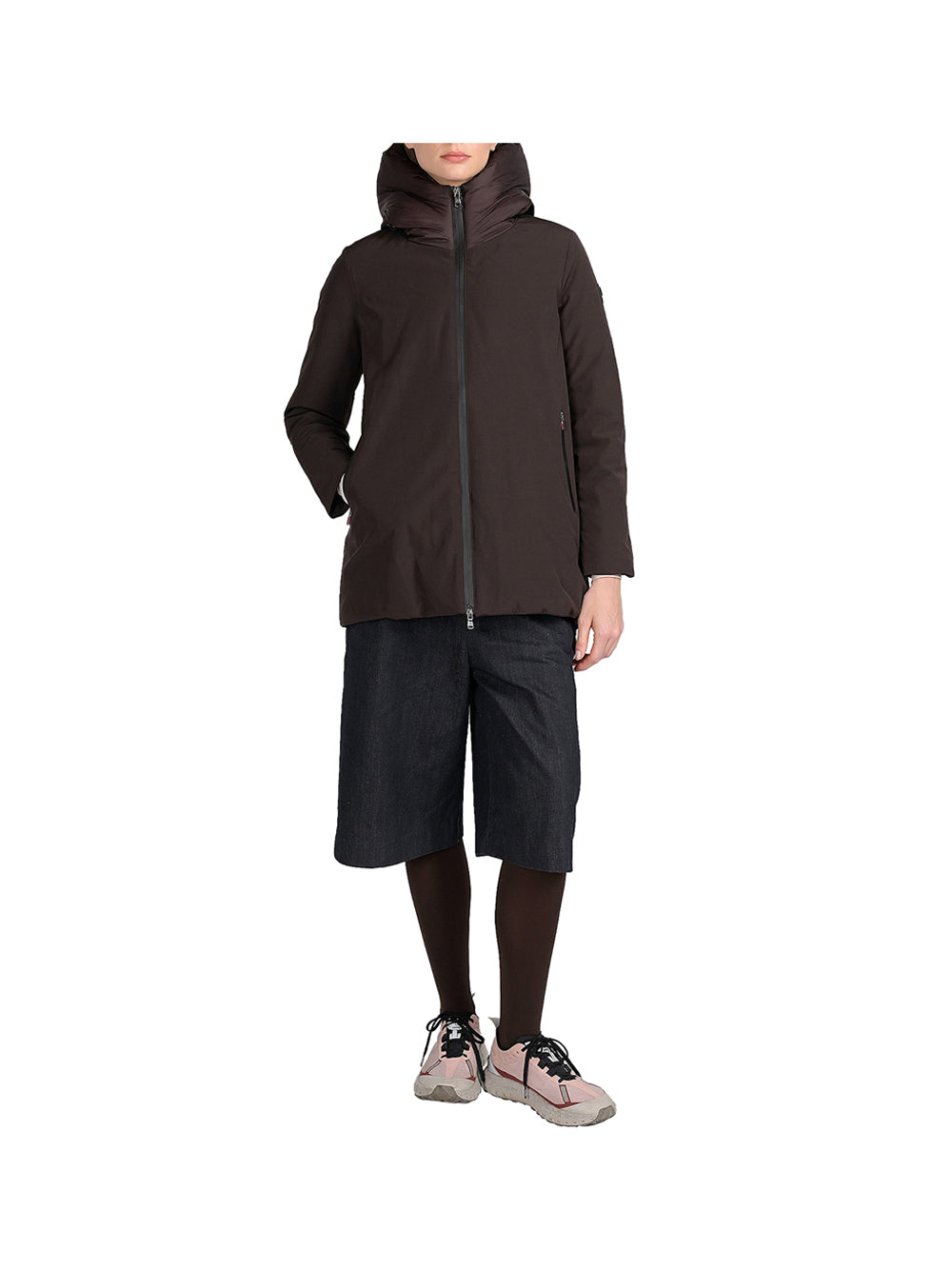 CANADIAN Canadian Giubbotto Marilla long Black Coffee BLACK COFFEE