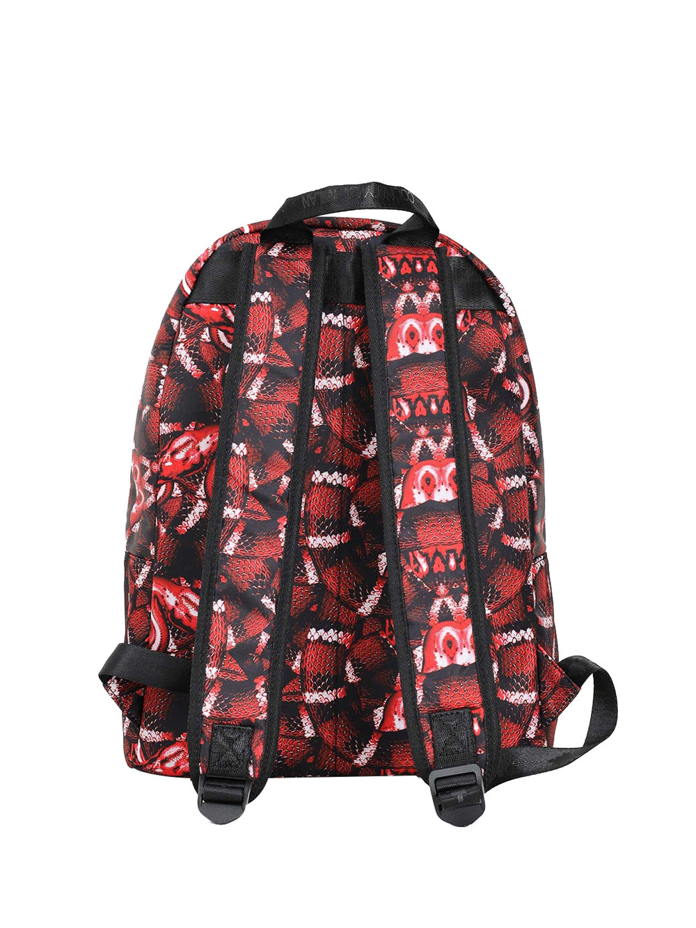 COUNTY OF MILAN County Of Milan Zaino Marcelo Burlon Nylon Con Stampa Rosso Rosso