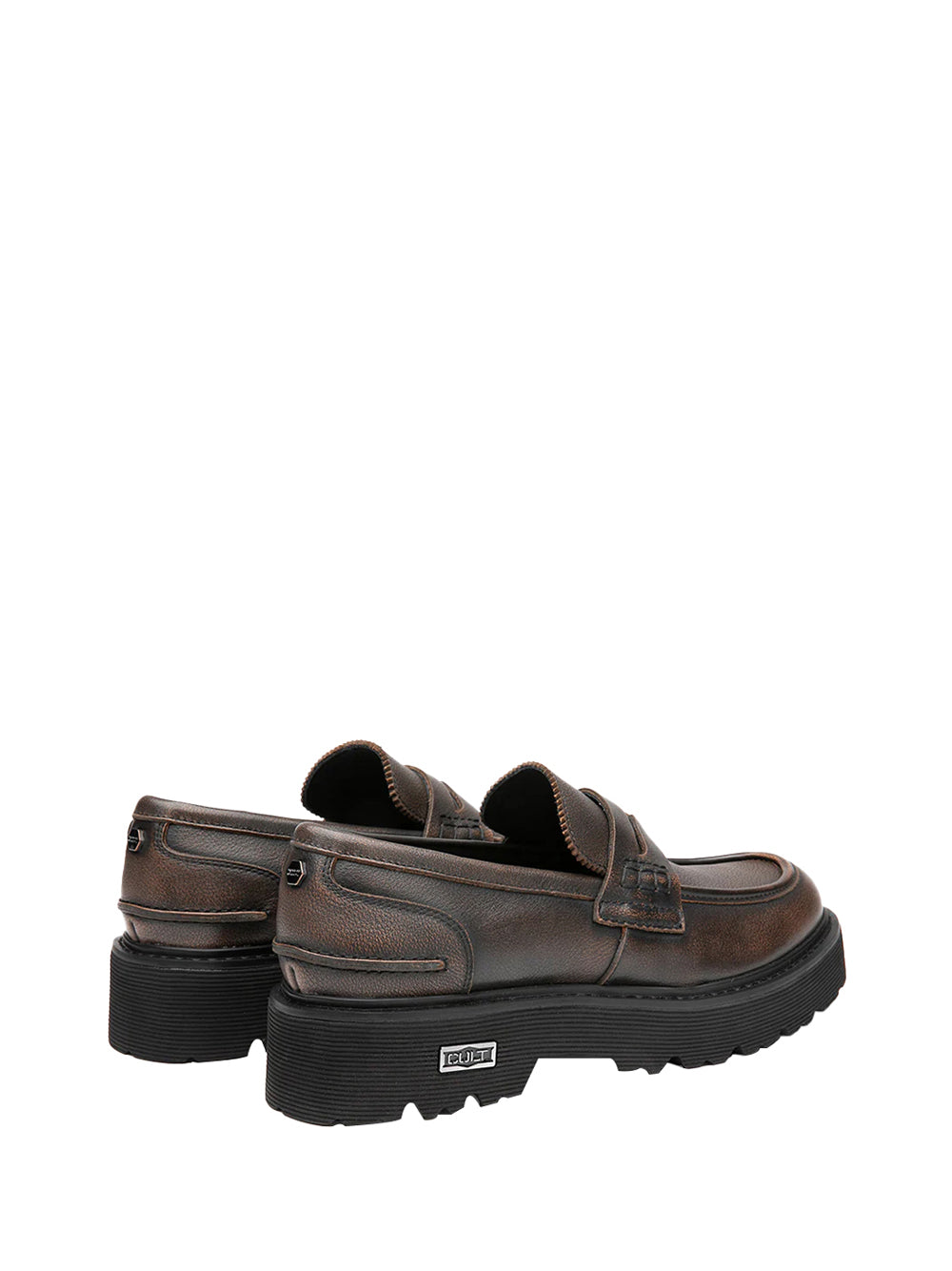 CULT PRE Mocassino Slash 4545 Low - Nero/Marrone Nero/marrone