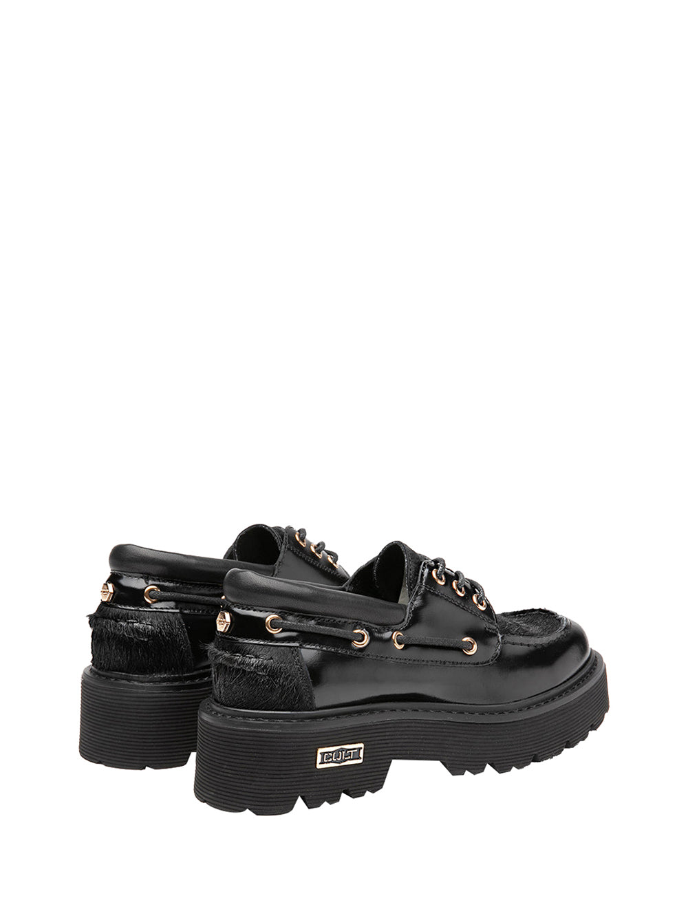 CULT PRE Cult Mocassino Slash 4581 Nero Nero