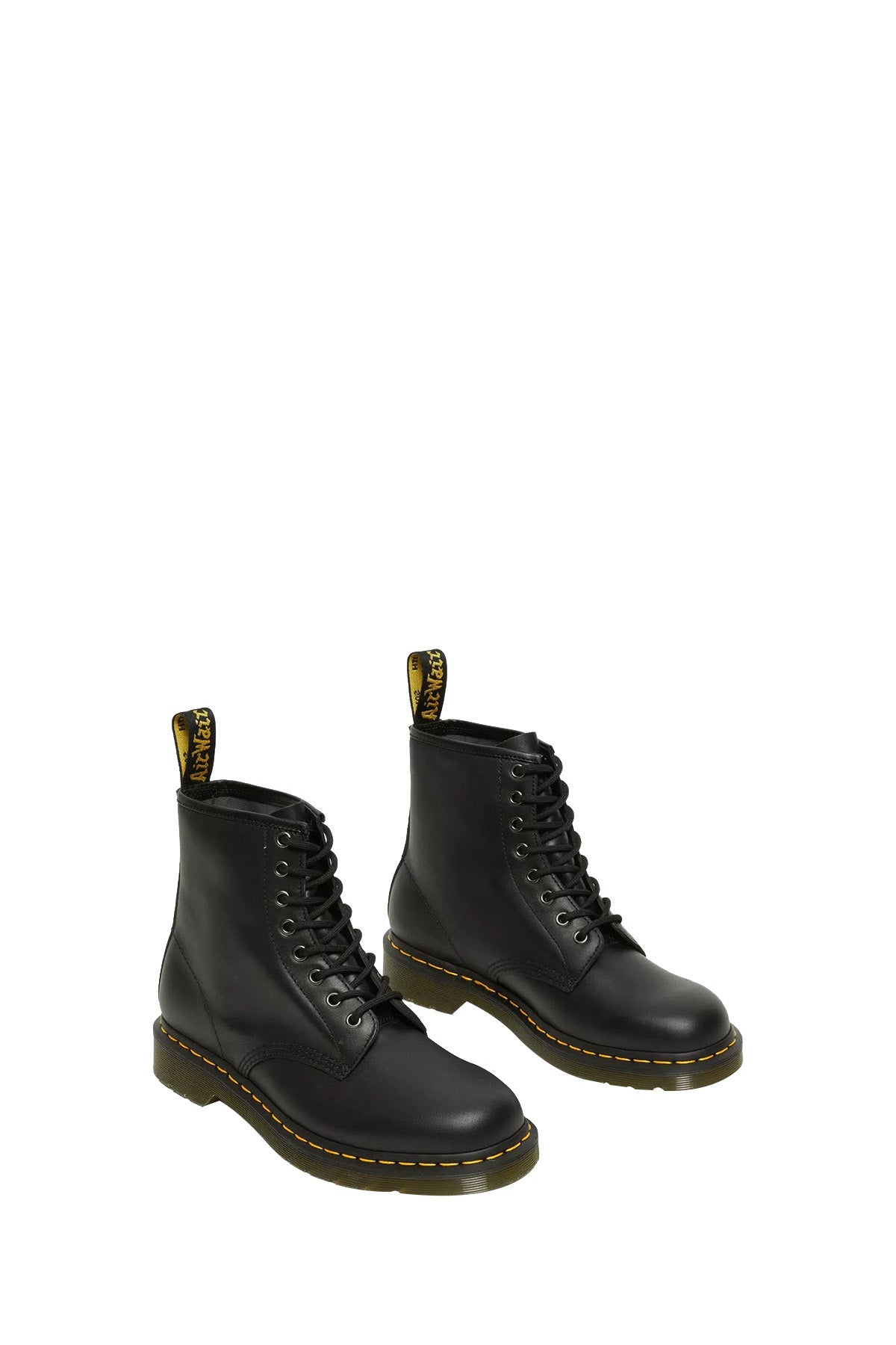 DR MARTENS Dr Martens 1460 Nappa Anfibio Unisex Nero Nero