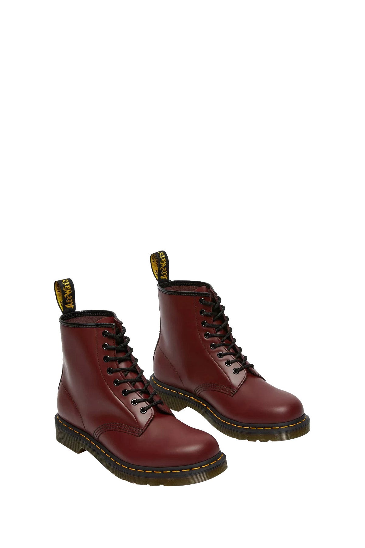 DR MARTENS Dr Martens 1460 Smooth Anfibio Donna Rosso Rosso