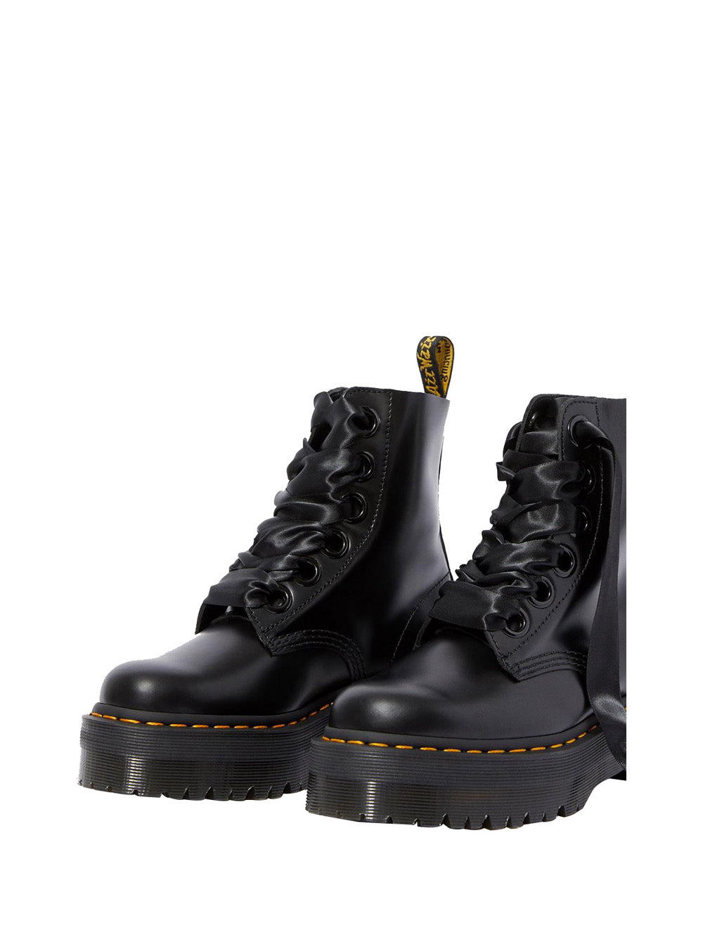 DR MARTENS Dr Martens Molly Buttero Anfibio Donna Nero Nero