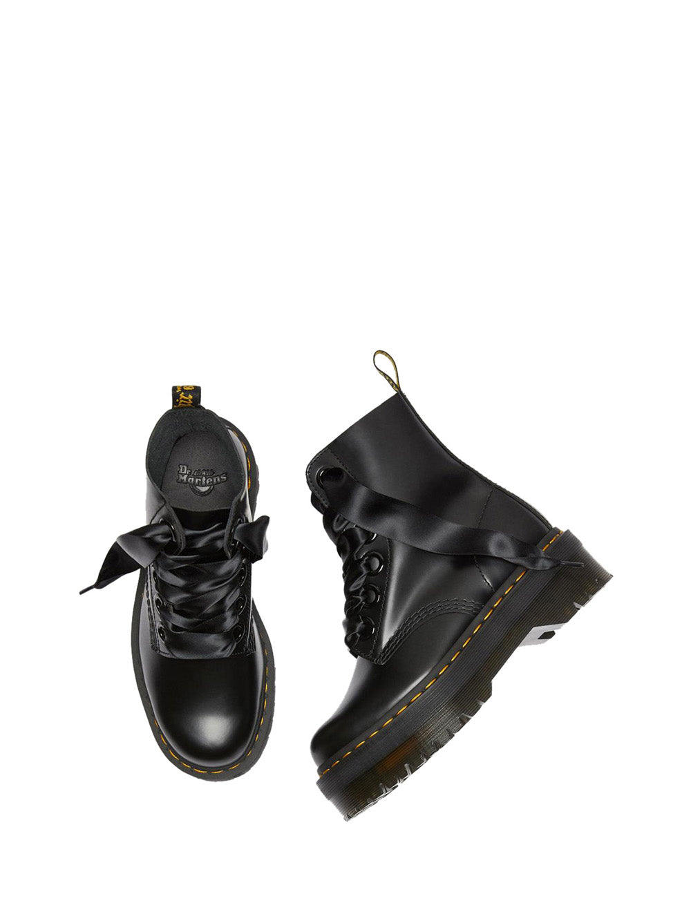 DR MARTENS Dr Martens Molly Buttero Anfibio Donna Nero Nero