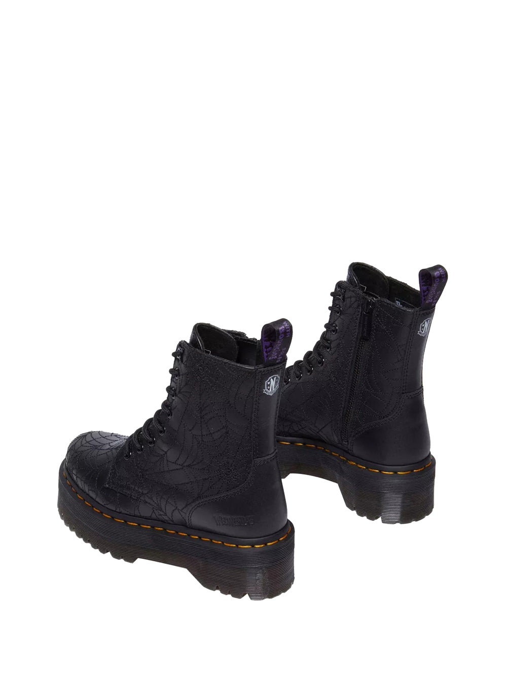 DR MARTENS Stivali Jadon Dr Martens Wednesday Con Suola Platform - Nero Nero