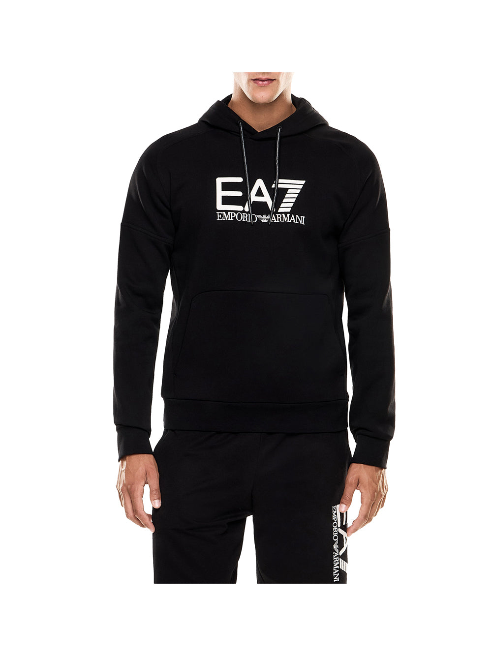 EA7 Ea7 Felpa Uomo Nero/crema - Multicolore Nero/crema