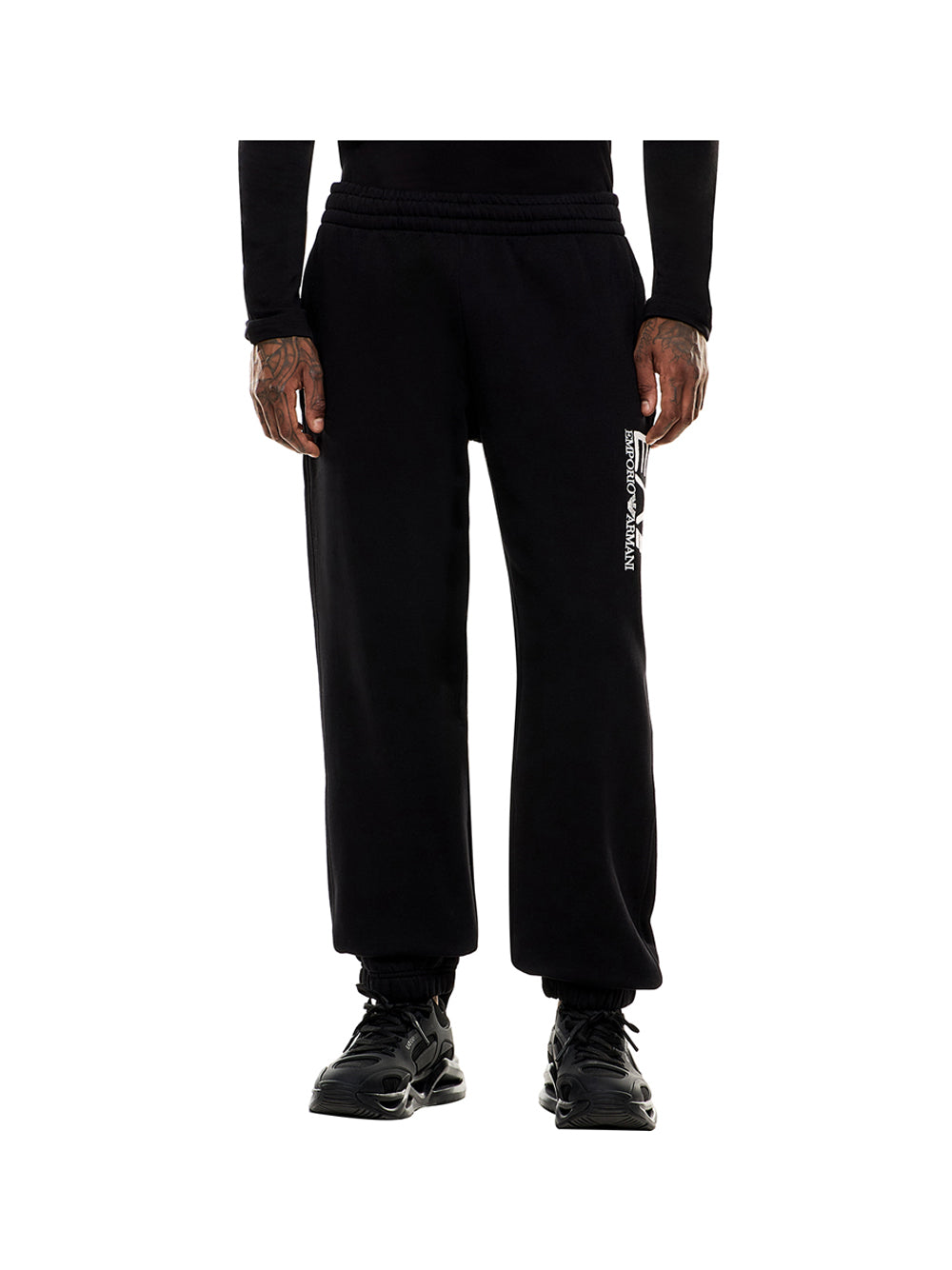 EA7 Ea7 Pantalone Uomo Nero/crema - Multicolore Nero/crema