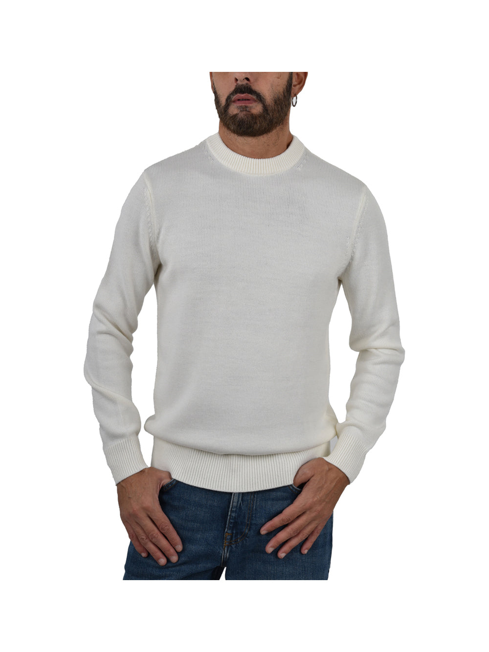 EA7 Pullover Girocollo Ea7 - Bianco Bianco