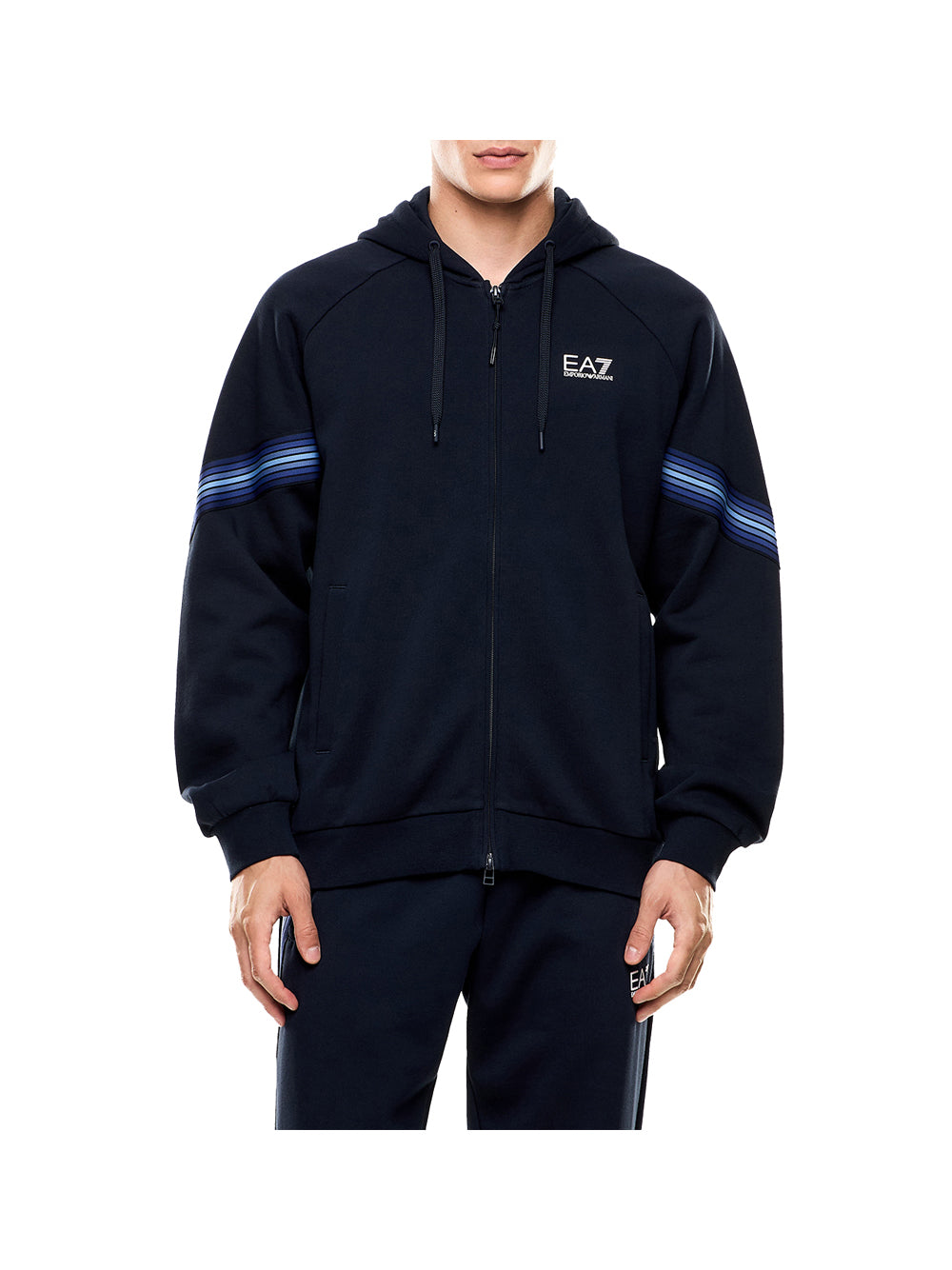 EA7 Ea7 Felpa Uomo Blu Blu