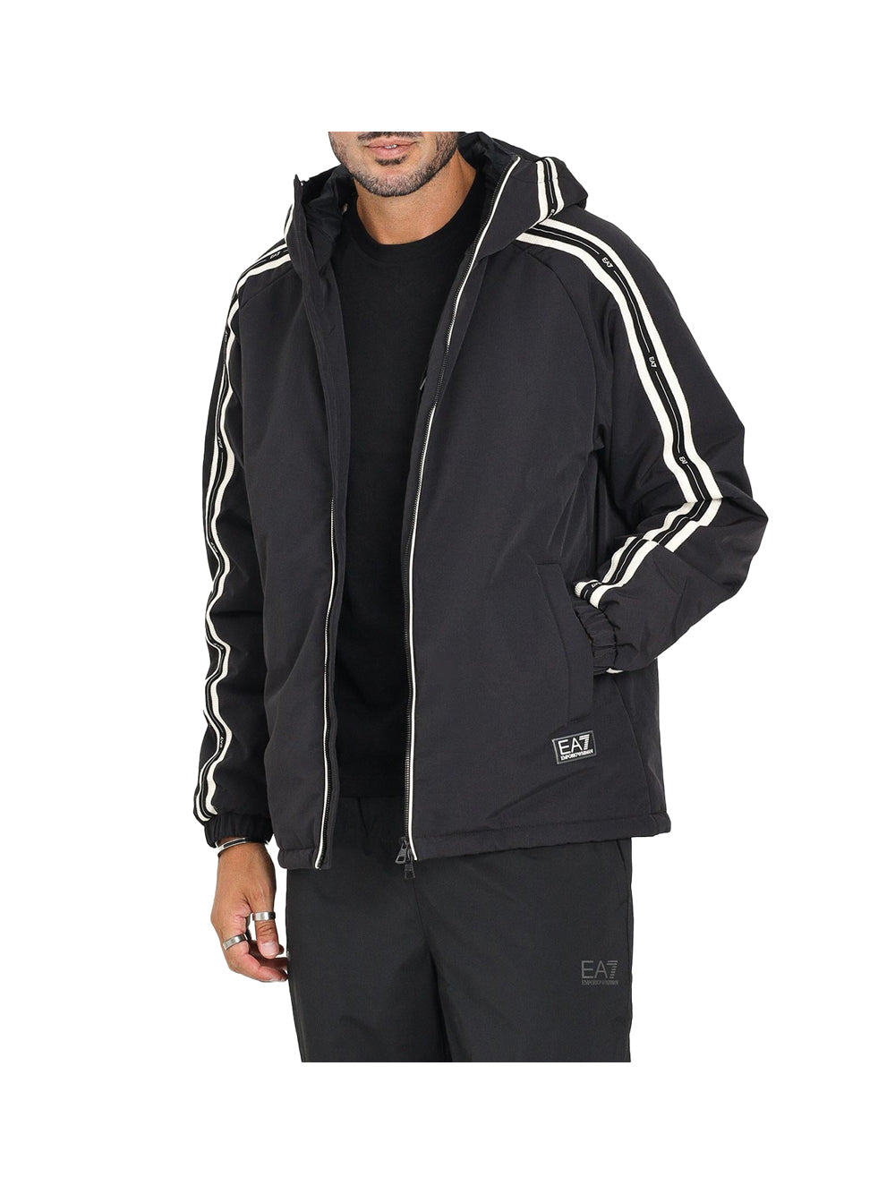 EA7 Ea7 Giubbotto Blouson Nero Nero