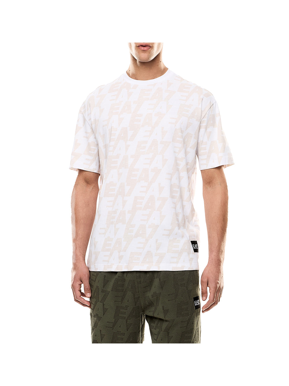 EA7 Ea7 T-Shirt Uomo Bianco Bianco