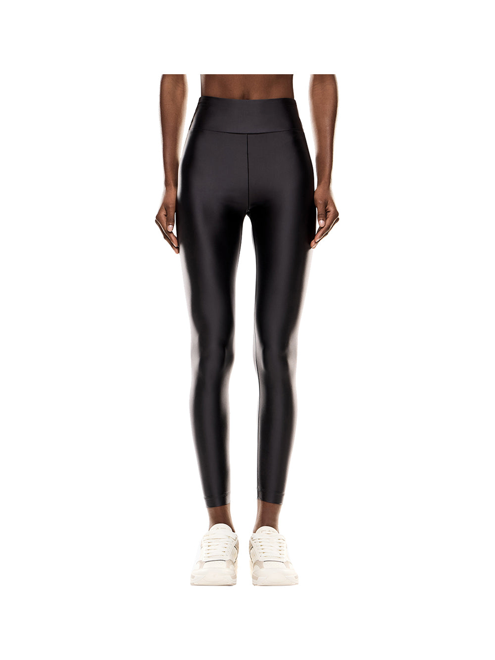 EA7 Ea7 Leggings Sporty Forever In Tessuto Tecnico Stretch Nero Nero