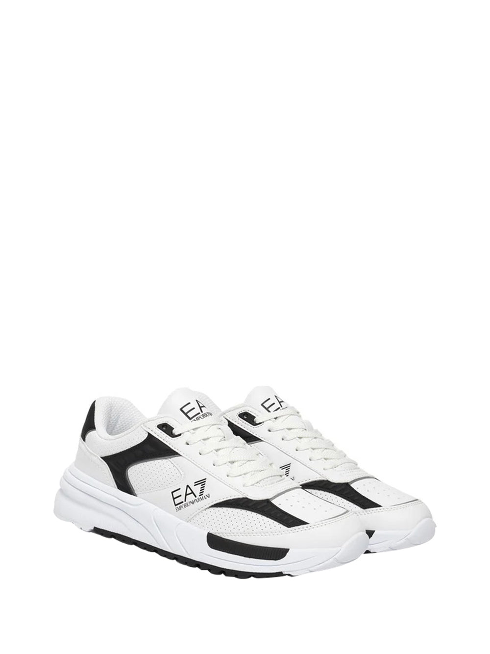 EA7 Ea7 Sneakers Uomo Bianco/nero - Bianco Bianco/nero