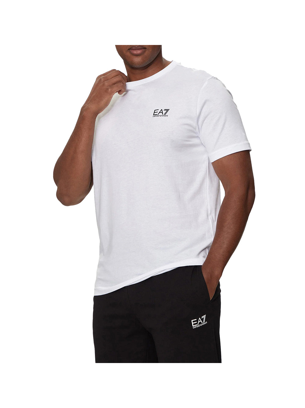 EA7 Ea7 T-Shirt Uomo Bianco Bianco