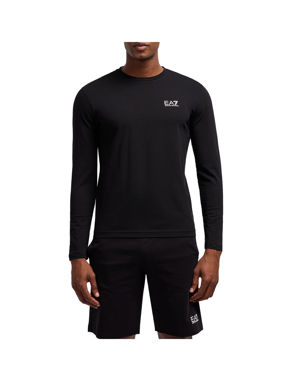 EA7 Ea7 T-Shirt Uomo Nero Nero