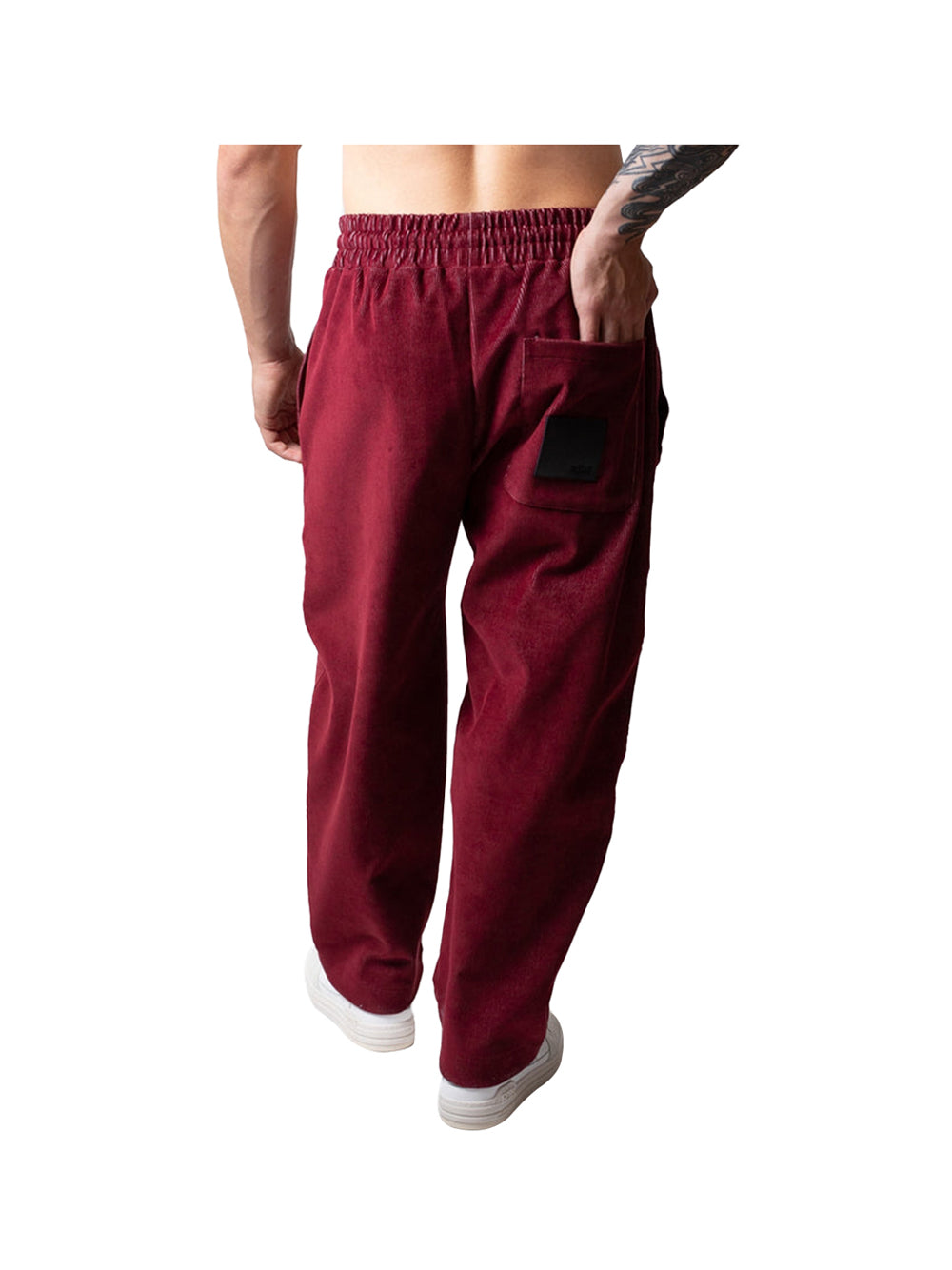 GAELLE PARIS Gaelle Paris Pantatuta GAABM01433 In Velluto Bordeaux Bordeau