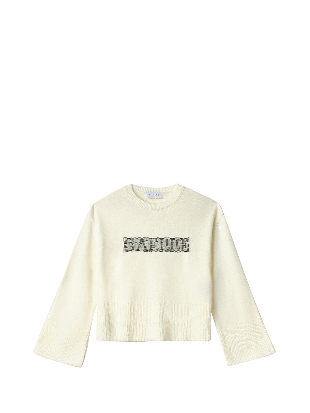 GAELLE PARIS Gaelle Paris Pullover Cropped In Maglieria - Burro BURRO