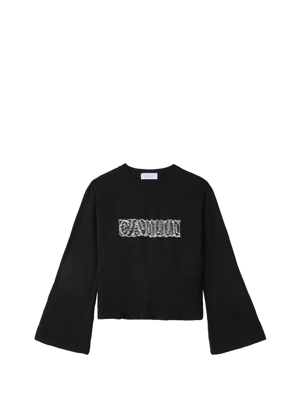 GAELLE PARIS Gaelle Paris Pullover Cropped In Maglieria - Nero Nero