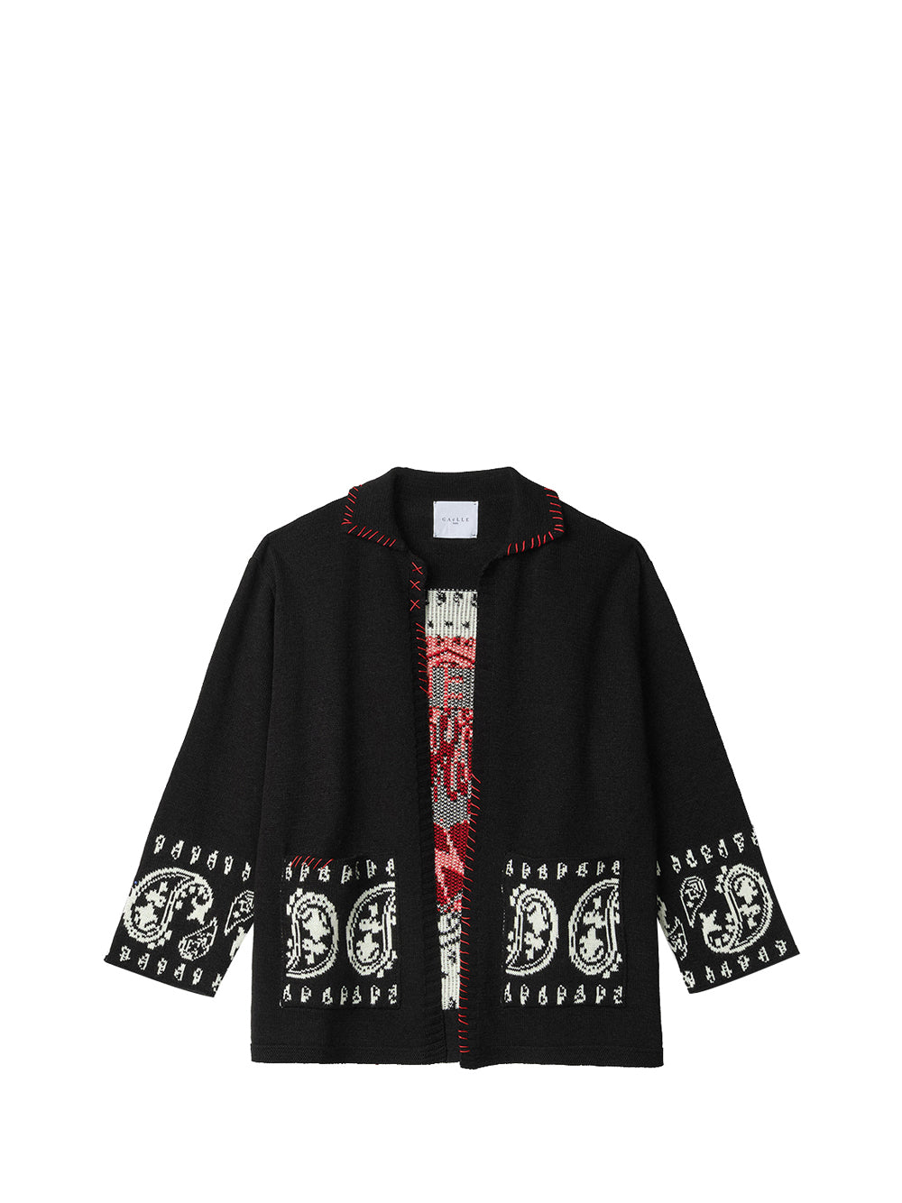 GAELLE PARIS Gaelle Paris Giacca In Maglia Rasata - Nero Nero
