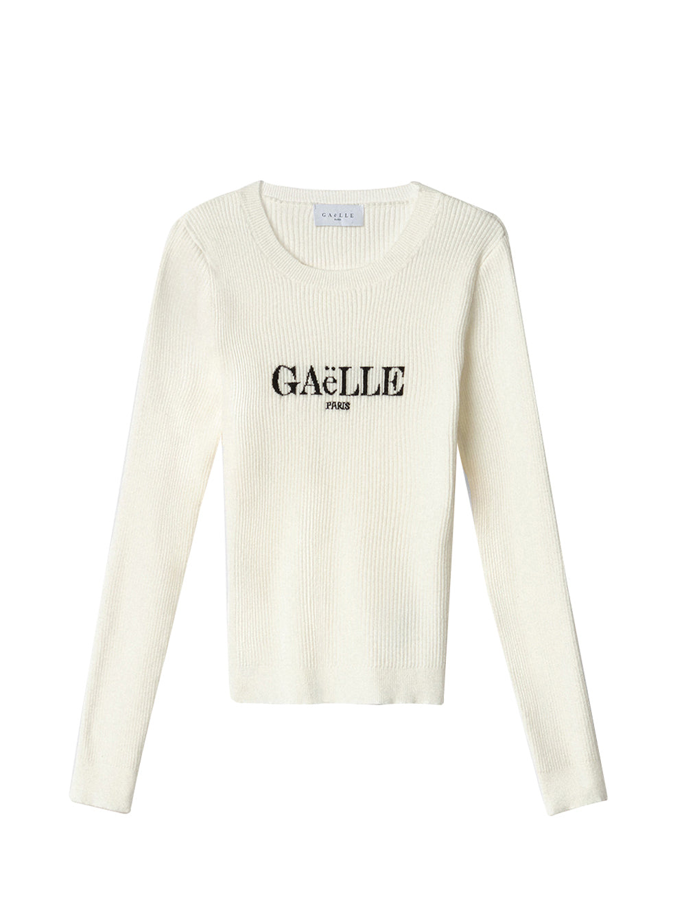 GAELLE PARIS Gaelle Paris Pullover Paricollo In Maglia A Coste - Burro BURRO