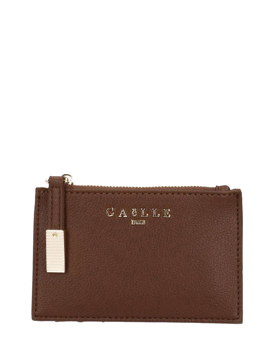 GAELLE PARIS Portafoglio Gaelle Paris Card Holder Marrone Marrone