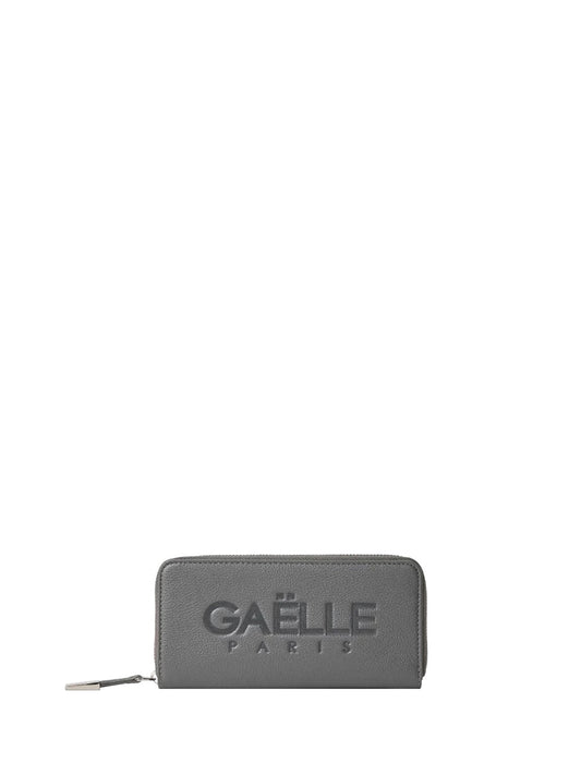 GAELLE PARIS Portafoglio Gaelle Paris Con Maxi Logo - Grigio Grigio