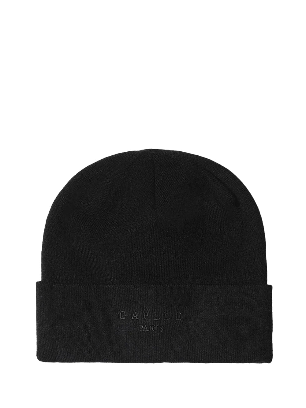 GAELLE PARIS Cappello Gaelle Paris In Maglia Con Logo Ricamato - Nero Nero