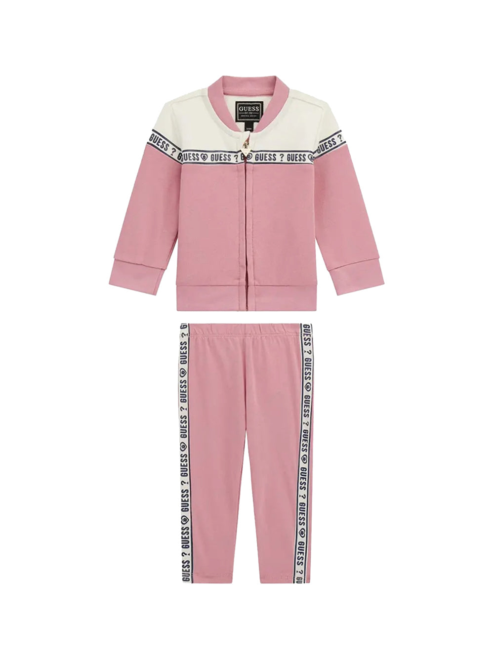 GUESS 1 USCITA Guess Coordinato Rosa Rosa