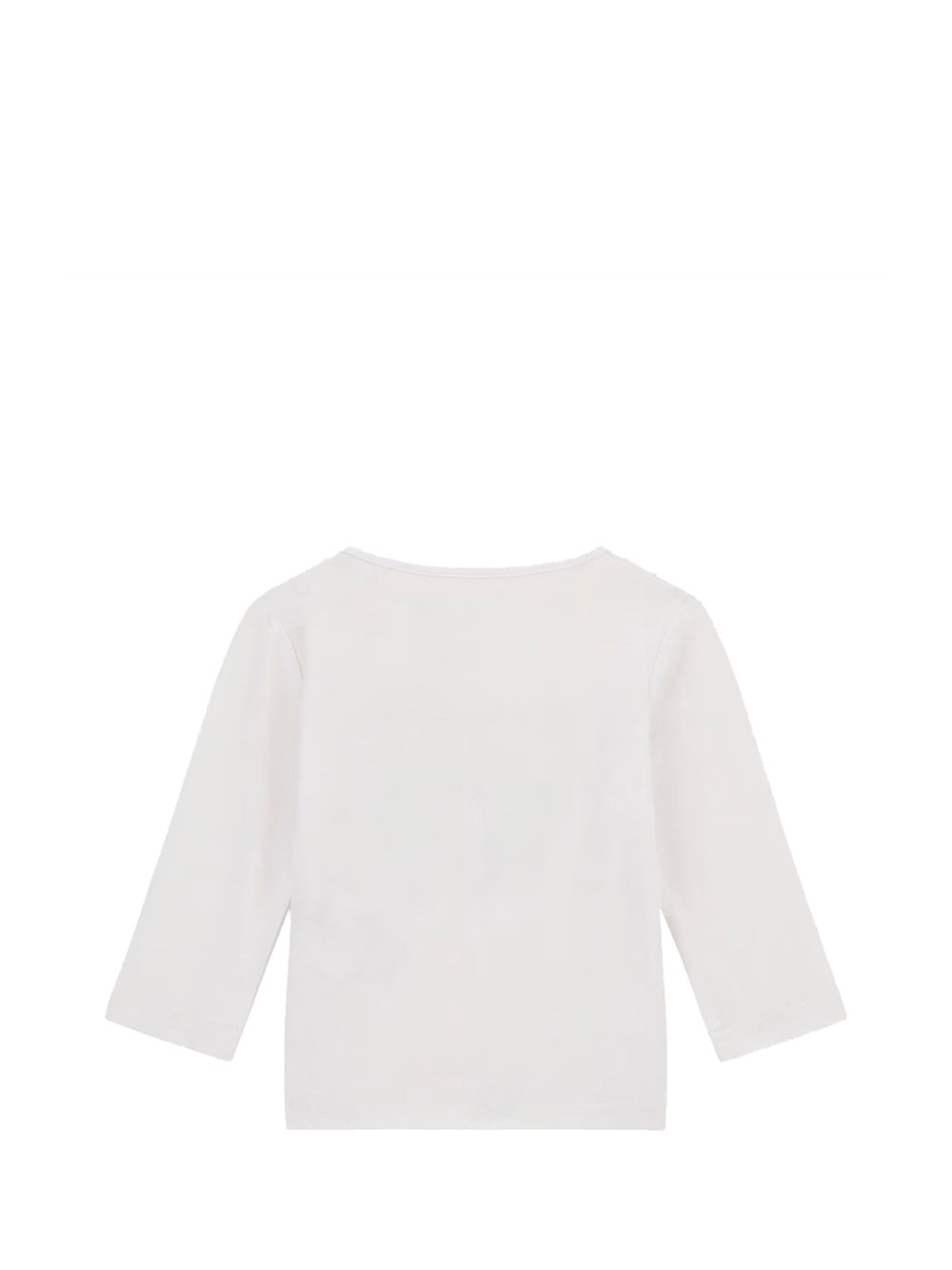 GUESS 1 USCITA Guess Ls T-Shirt Baby Bimba - Bianco Bianco