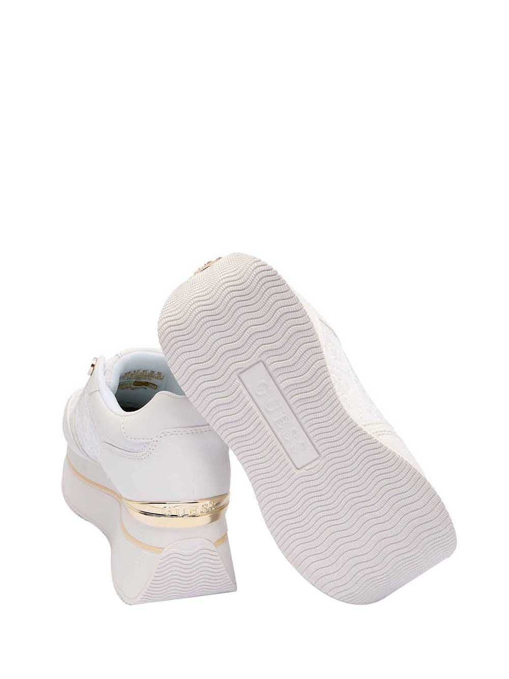 GUESS 1 USCITA Guess Camrio9 Sneakers Donna White - Bianco WHITE