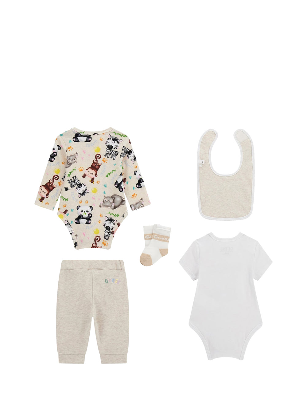 GUESS 1 USCITA Guess Coordinato Unisex Bimbo Beige Beige