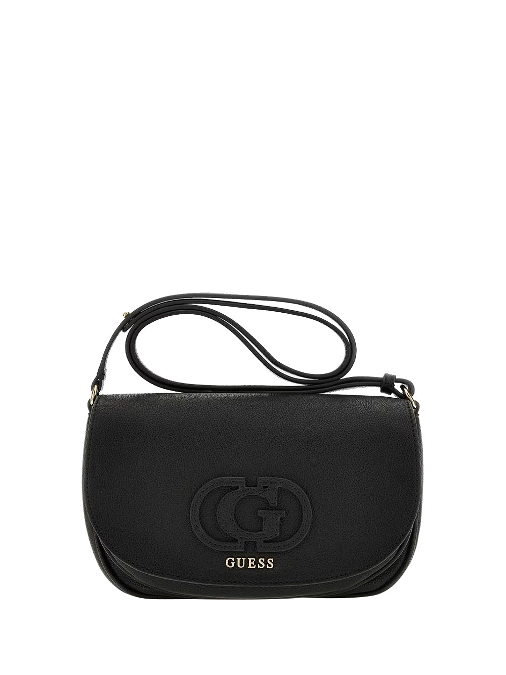 GUESS 1 USCITA Guess Borsa a Tracolla Calebra Convertible Xbody Flap Donna Black - Nero BLACK
