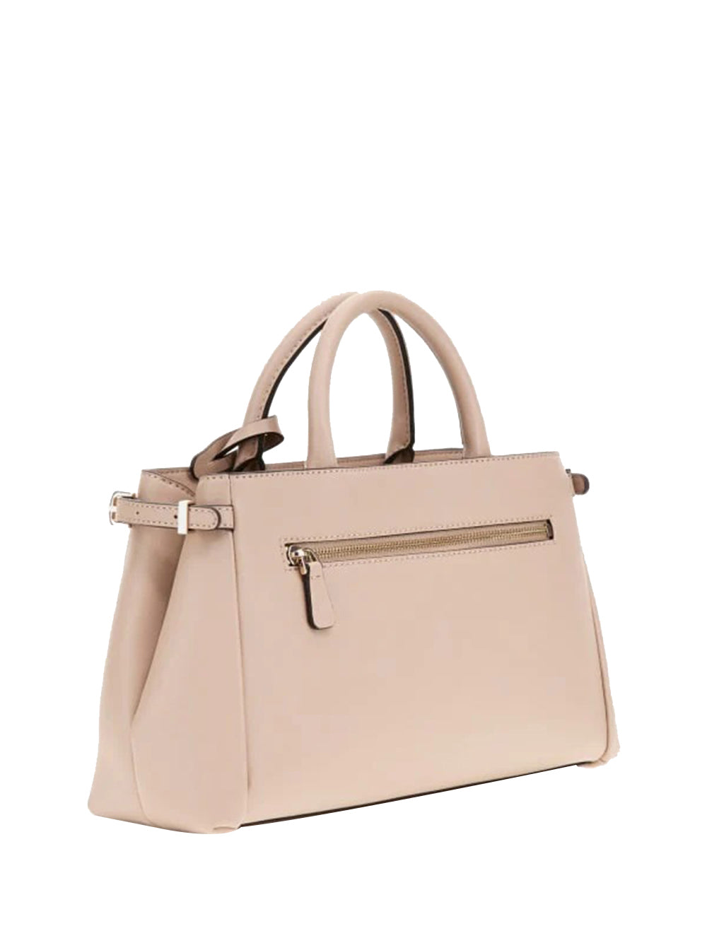 GUESS 1 USCITA Guess Borsa a Mano Lefia Luxury Satchel Donna Beige Beige