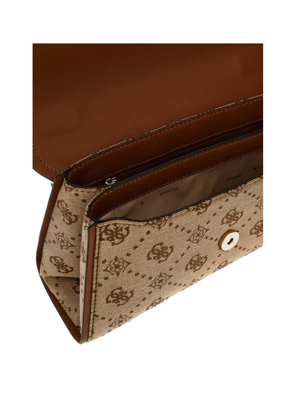 GUESS 1 USCITA Guess Borsa A Tracolla Neda Convertible Xbody Flap Marrone Marrone