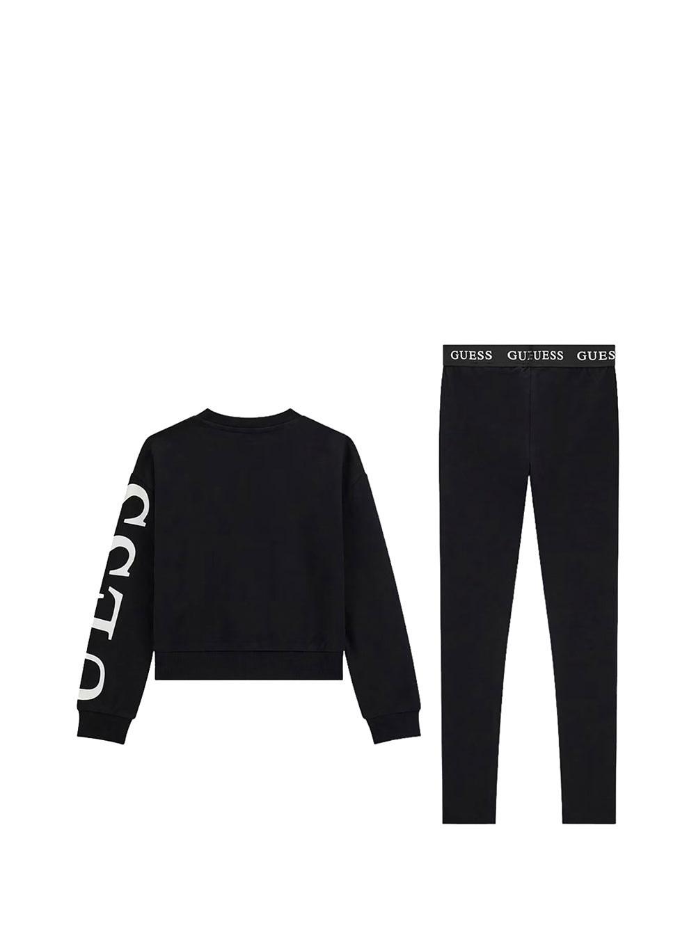 GUESS 1 USCITA Guess Coordinato Bambina Nero Nero