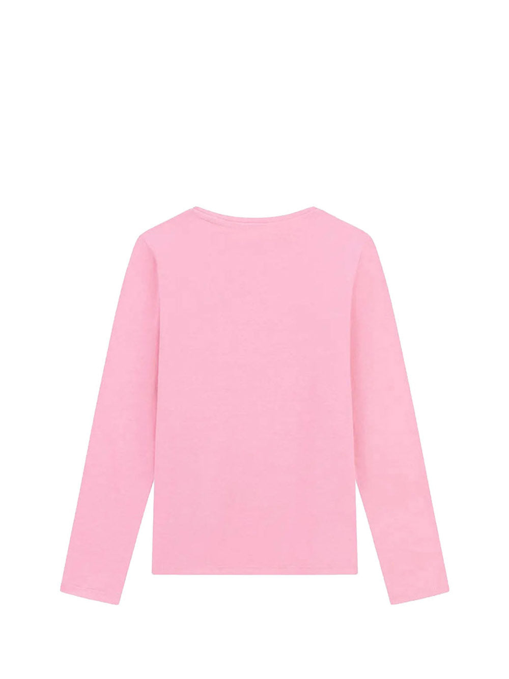 GUESS 1 USCITA Guess Ls T-Shirt Bambina - Rosa Rosa