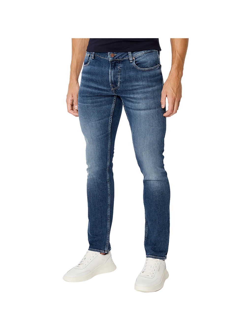 GUESS 1 USCITA Guess Jeans Miami Uomo Carry Mid. - Blu Carry Mid.