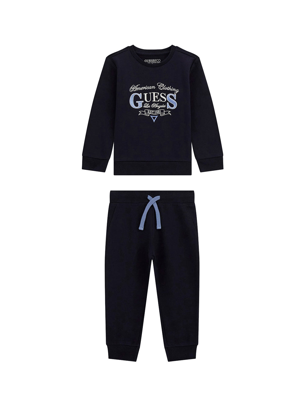 GUESS 1 USCITA Set T-shirt e Jogger Guess - Blu Blu
