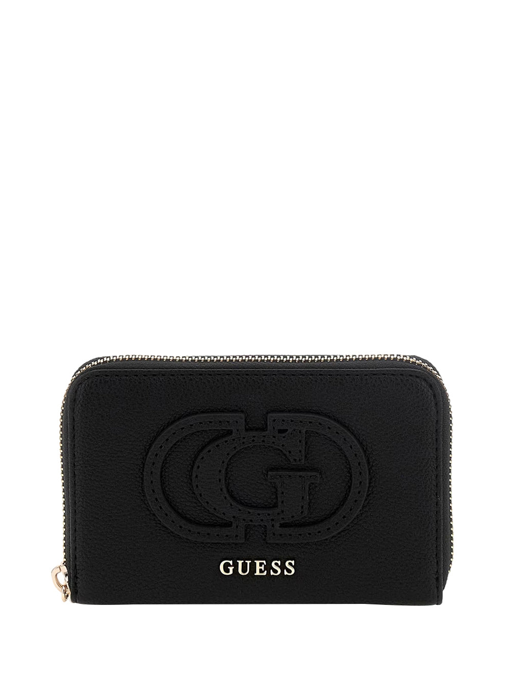 GUESS 1 USCITA Guess Calebra Slg Medium Zip Around Portafoglio Donna Black - Nero BLACK