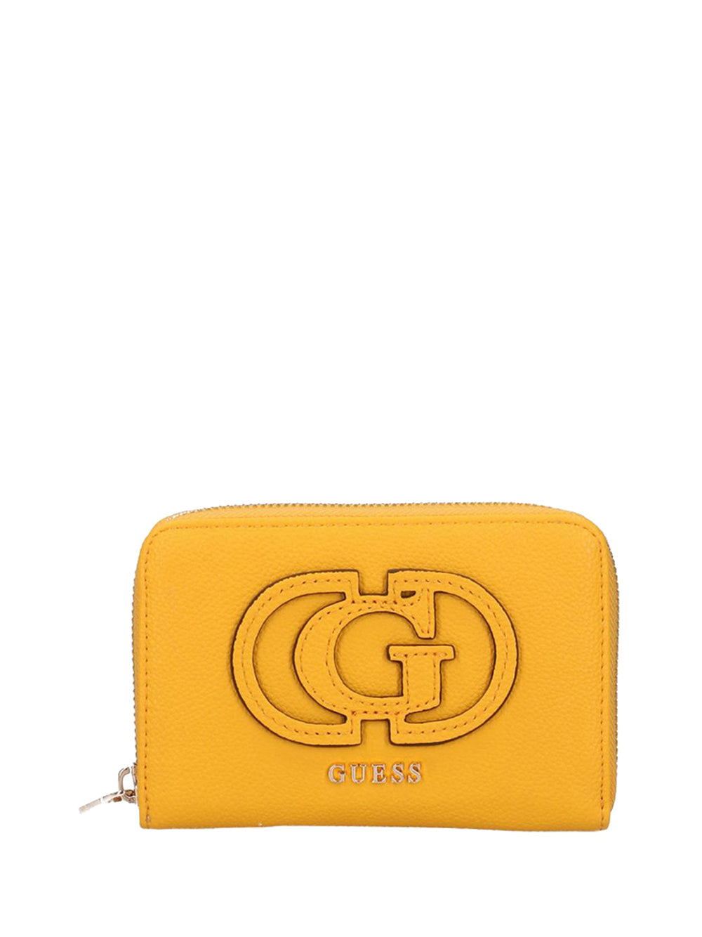 GUESS 1 USCITA Guess Portafoglio Calebra Slg Medium Zip Around Donna - Giallo MARIGOLD