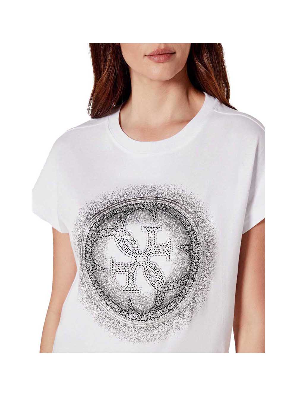 GUESS 1 USCITA Guess T-Shirt Donna Bianco Bianco