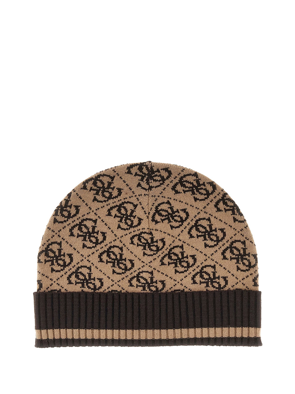 GUESS 2 USCITA Cappello Guess Milano Knit Beanie - Beige/Marrone BEIGE/MARRONE