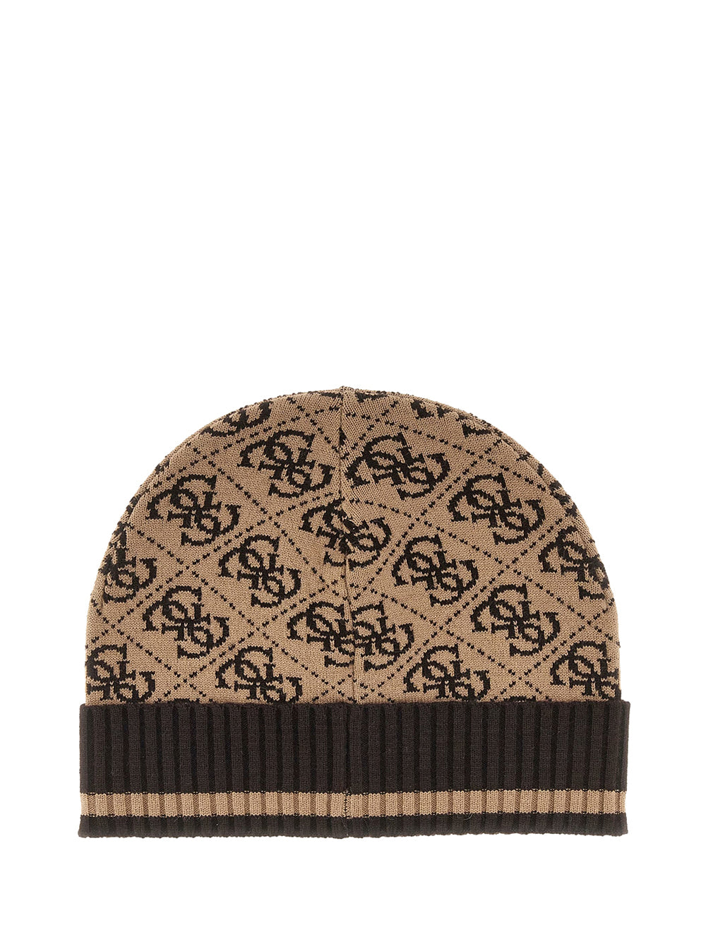GUESS 2 USCITA Cappello Guess Milano Knit Beanie - Beige/Marrone BEIGE/MARRONE