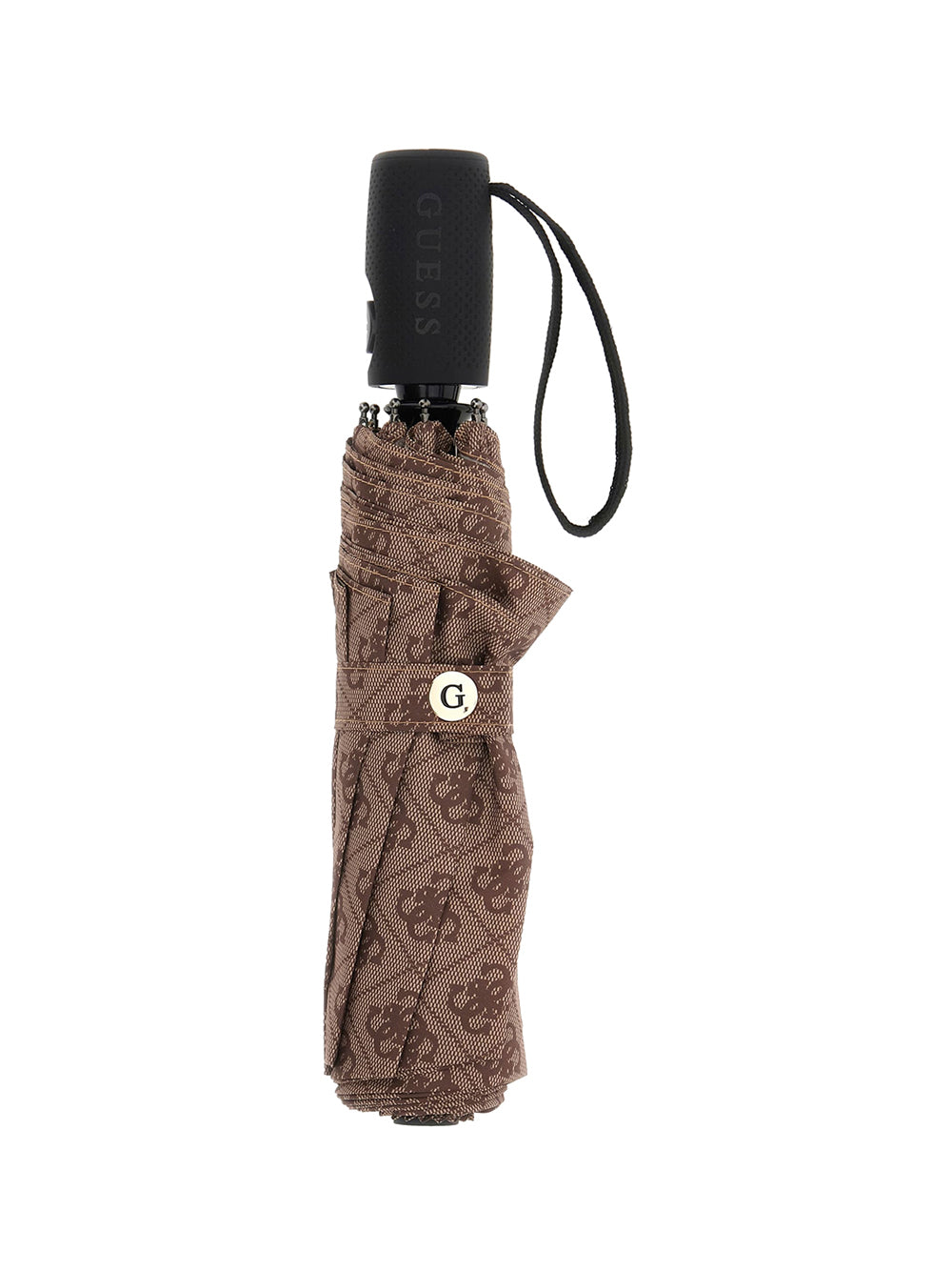 GUESS 2 USCITA Guess Ombrello Open-Close - Marrone Latte Logo